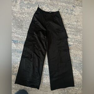 Favorite Daughter Silk Cargo Pants